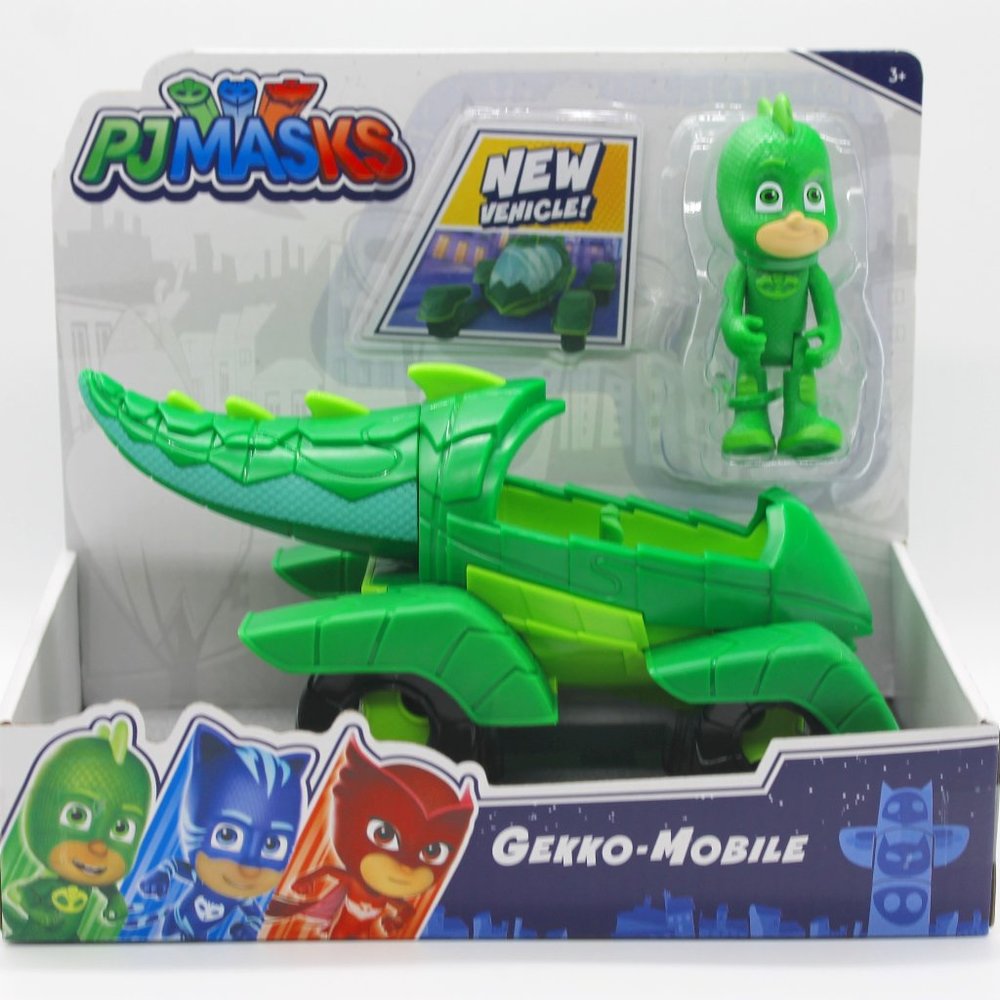 PJ Masks Gekko Mobile Car and Action Figure NEW